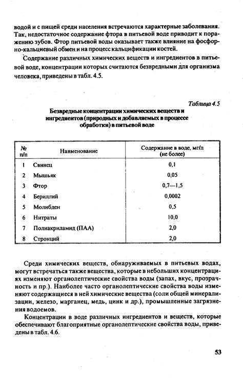 Несоответствие концентрации ингредиентов и пропорций