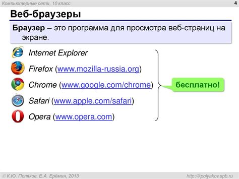 Новые возможности веб-просмотра