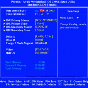 Обновление BIOS до последней версии