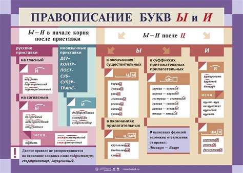 Общая ошибка и правило правописания