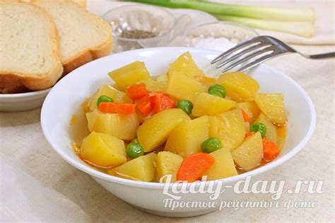 Овощное рагу с картофелем и морковью: простой и вкусный рецепт