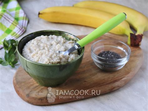 Овсяная каша на воде в мультиварке