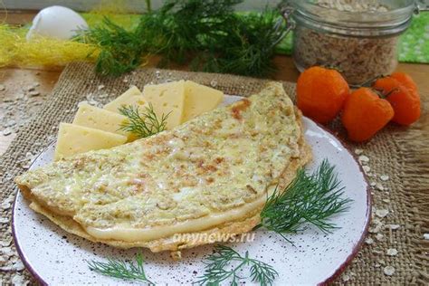 Овсяноблины с сыром и зеленью: оригинальное блюдо для похудения