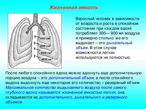 Ограничения глубокого вдоха