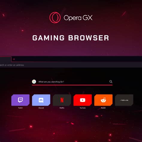 Опера GX - идеальный браузер для геймеров, сочетающий в себе функциональность и стиль