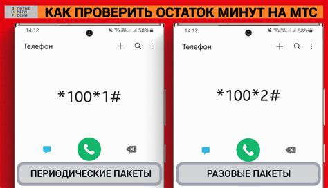 Описание пакета минут