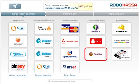 Оплата заказа с помощью номера телефона