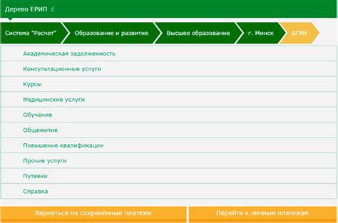 Оплата текущих задолженностей