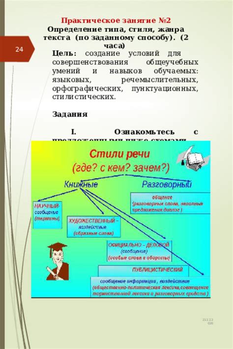 Определение жанра и стиля