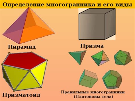 Определение многогранника и его особенности