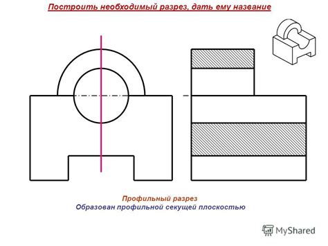 Определение положения разреза