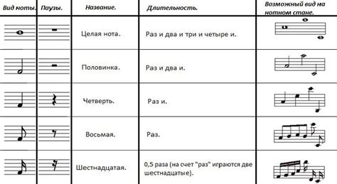 Определение ритма музыки по нотам: важное знание для музыкантов