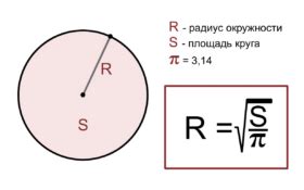 Определение сечения окружности