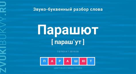 Определение слова "парашют"