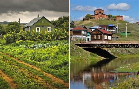 Определение стиля и размера деревни