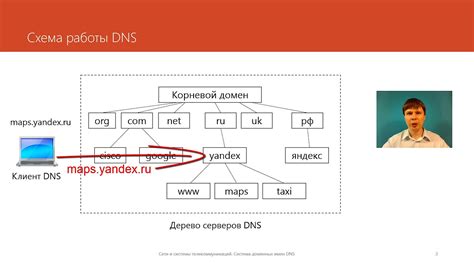 Определение текущих DNS-адресов