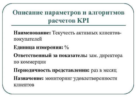 Определение целей и KPI