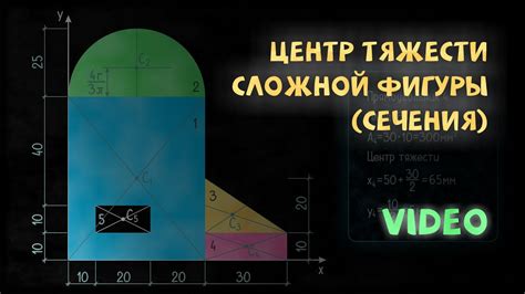 Определение центра тяжести