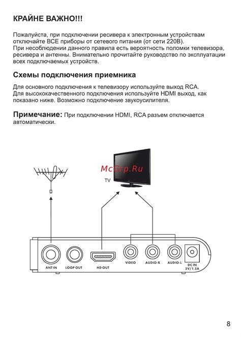 Определите место подключения приставки к телевизору Витязь