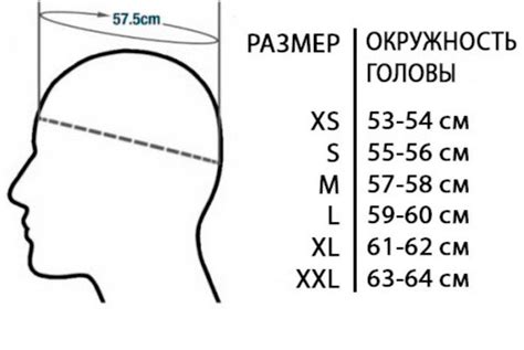 Определите свой размер головы и ушей