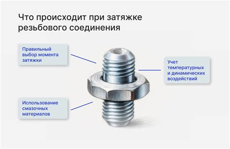 Оптимальный момент затяжки соединений