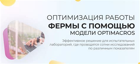 Оптимизация работы фермы опыта