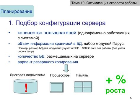 Оптимизация сигнала и скорости работы