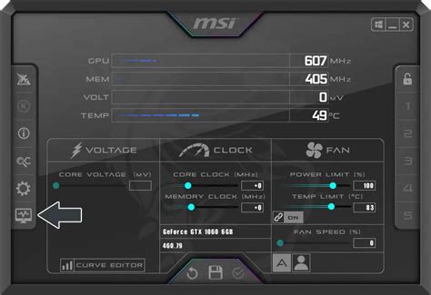 Оптимизация системы с помощью функций MSI Afterburner