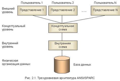 Организация базы данных