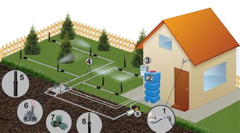 Организация полива и дренажа