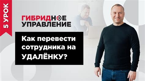 Организация эффективной работы на удаленке: советы