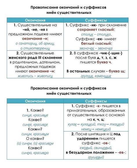 Орфографические нормы в русском языке