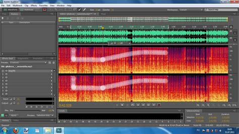 Основная информация о программе Adobe Audition