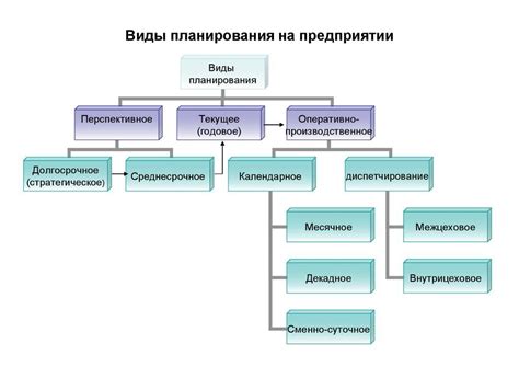 Основные виды и их характеристики