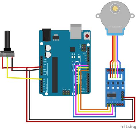 Основные команды Arduino для управления шаговым двигателем