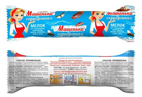 Основные компоненты мелка Машенька