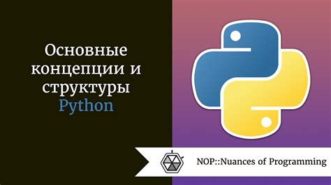 Основные концепции и функции Python