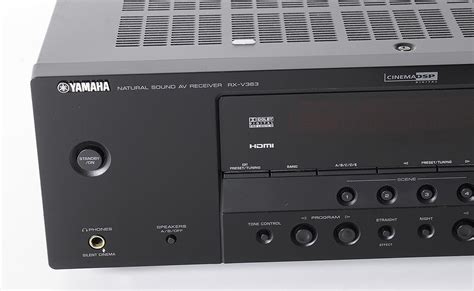 Основные настройки ресивера Yamaha RX-V363