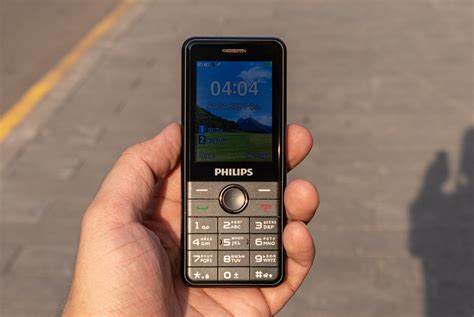 Основные настройки телефона Philips Xenium E172