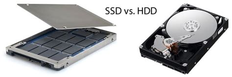 Основные отличия SSD от HDD