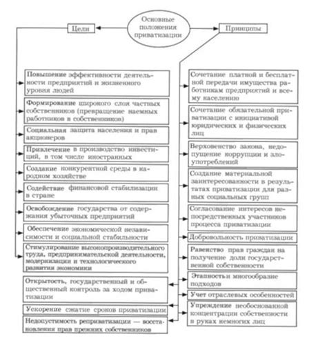 Основные понятия и смысл приватизации