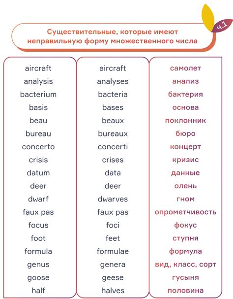 Основные правила английской грамматики