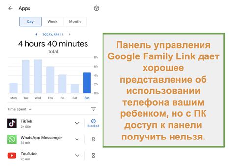 Основные правила использования Family Link