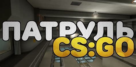 Основные правила патруля в CS GO