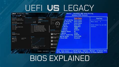 Основные преимущества и особенности UEFI BIOS