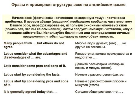 Основные принципы написания текстов на английском языке