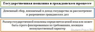 Основные принципы определения цены иска и размера госпошлины в гражданском процессе