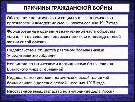 Основные причины экономического кризиса в России