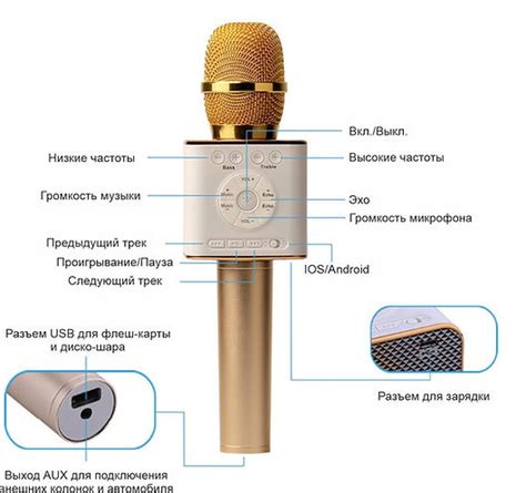 Основные функции микрофона