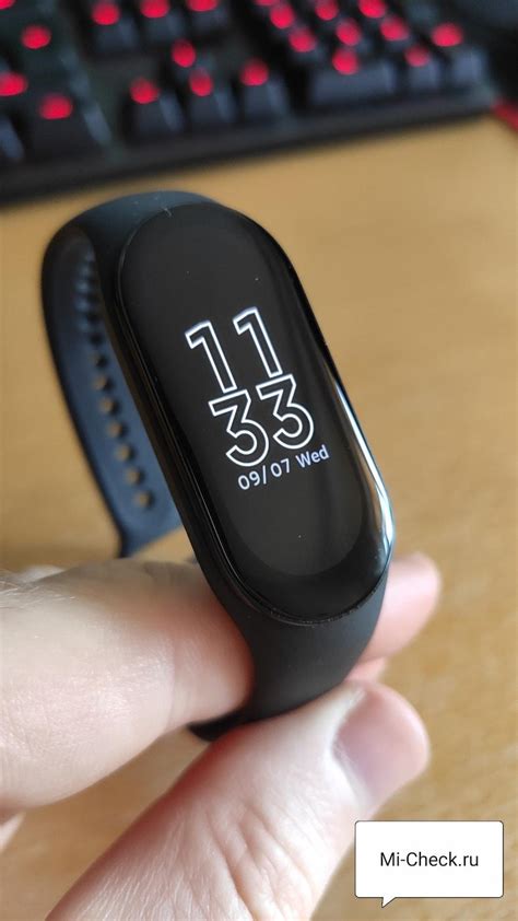 Основные функции режима прогулки на Mi Band 7